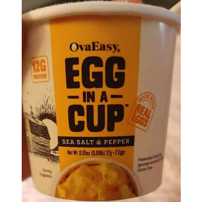 Sea Salt & Pepper Egg in a Cup