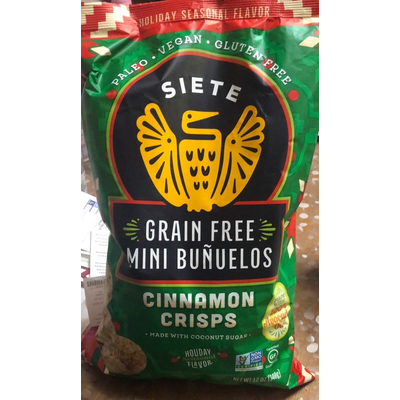 Grain Free Cinnamon Crisps