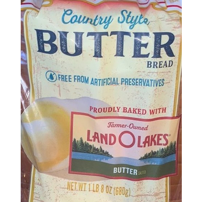 Country Style Butter Bread