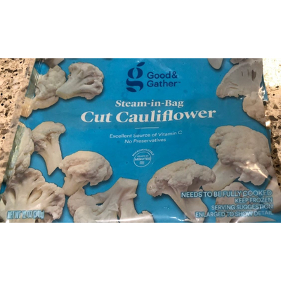 Steam-in-Bag Cut Cauliflower