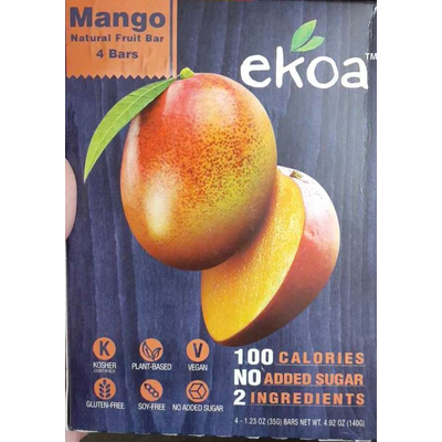 Mango Fruit Bar