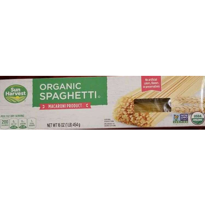 Organic Spaghetti