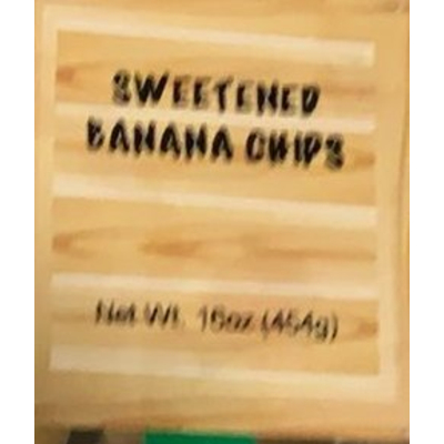Sweetened Banana Chips