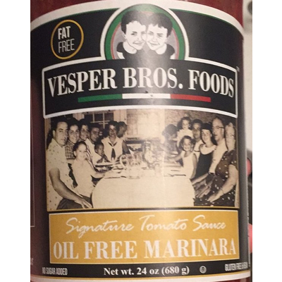 Oil Free Marinara Signature Tomato Sauce