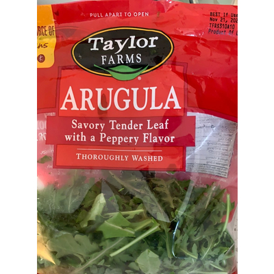 Arugula Savory Tender Leaf with a Peppery Flavor