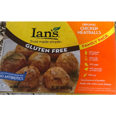 gluten Free Original Chicken Meatballs