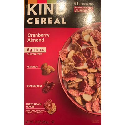 Cranberry Almond Cereal
