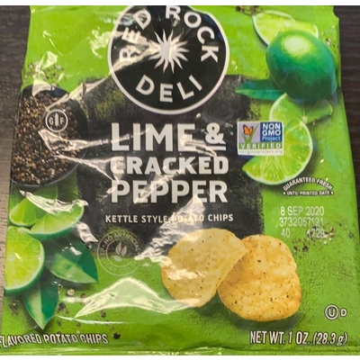 Lime & Cracked Pepper Kettle Style Potato Chips