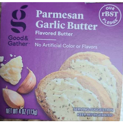 Parmesan Garlic Flavored Butter