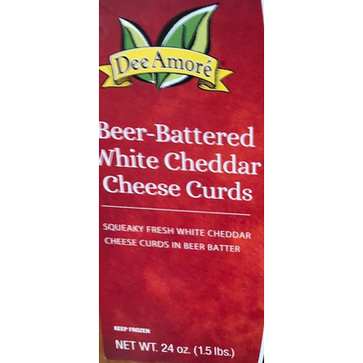 Beer-Battered White Cheddar Cheese Curds