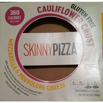 Cauliflower Crust Mozzarella & Provolone Cheese Pizza