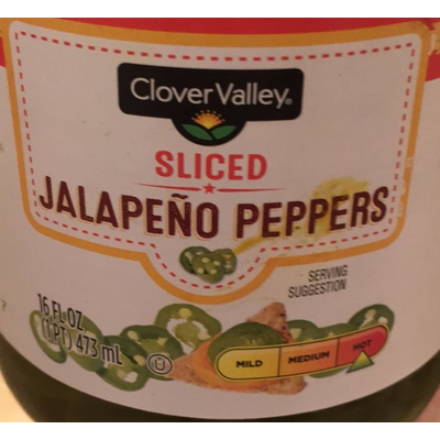 Sliced Jalapeno Peppers
