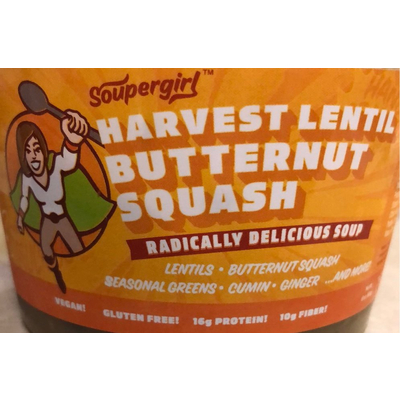 Harvest Lentil Butternut Squash Soup