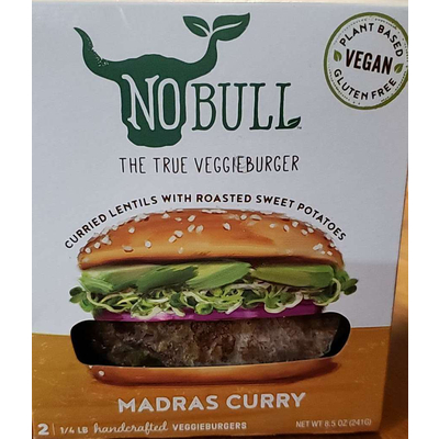 Madras Curry The True Veggieburger