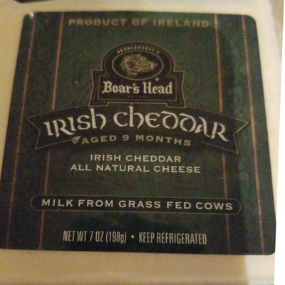 Irish Cheddar All Natural Cheese