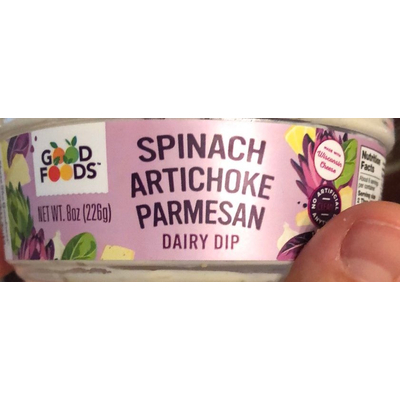 Spinach Artichoke Parmesan Dairy Dip