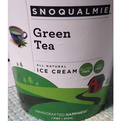 Green Tea All Natural Ice Crea