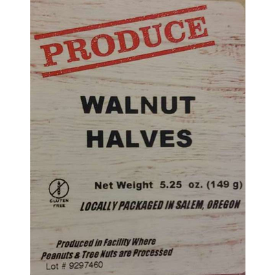 Walnut, Halves