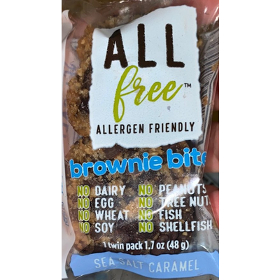 Sea Salt Caramel Brownie Bites