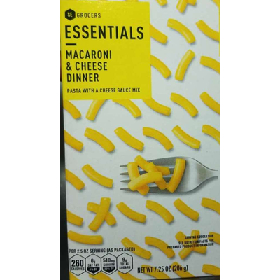 Macaroni & Cheese Dinner