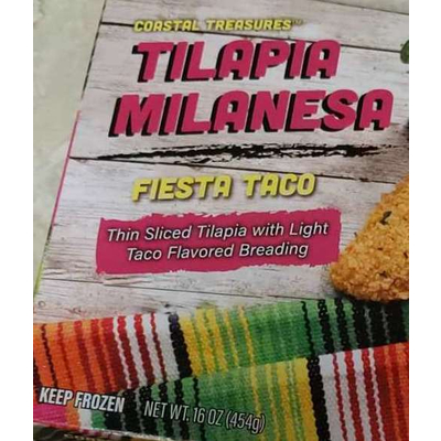 Tilapia Milanesa Fiesta Taco