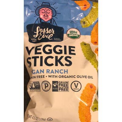 Vegan Ranch Veggie Sticks