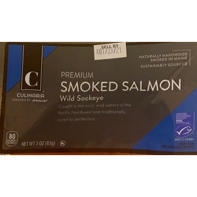 Premium Smoked Salmon Wild Sockeye