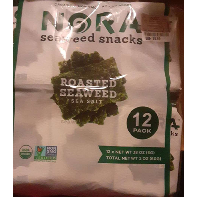 Sea Salt Roasted Seaweed