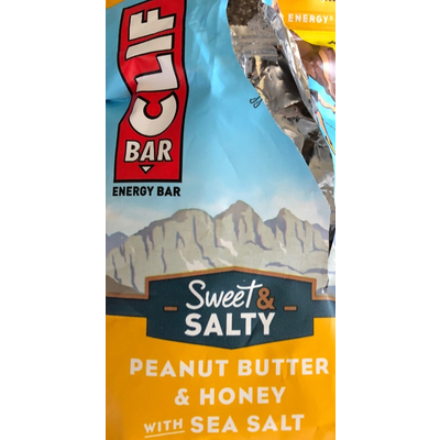 Energy Bar, Peanut Butter & Honey with Sea Salt, Sweet & Salty