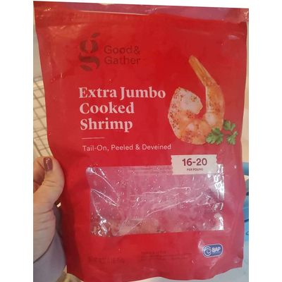 Extra Jumbo Cooked Shrimp