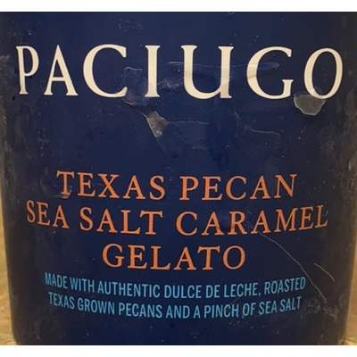Texas Pecan Sea Salt Caramel Gelato