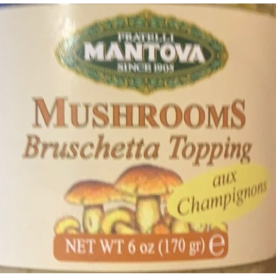 Bruschetta Topping, Mushrooms
