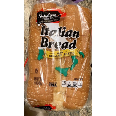 Italian Bread, with Sesame Seeds