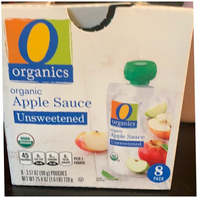 Unsweetened Organic Apple Sauce
