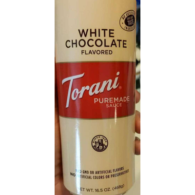 White Chocolate Flavored Puremade Sauce