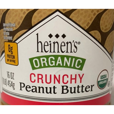 Organic Crunchy Peanut Butter