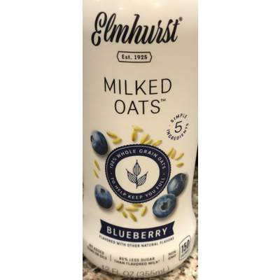 Blueberry Milked Oats