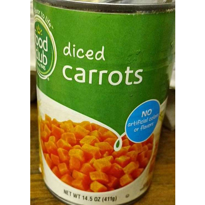 Diced Carrots