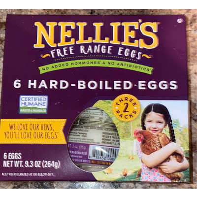 Free Range Hard Boiled Eggs