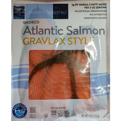 Atlantic Salmon, Gravlax Style