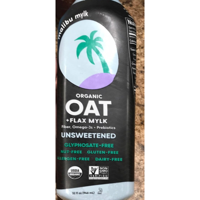 Organic Oat Flax Mylk Unsweetened