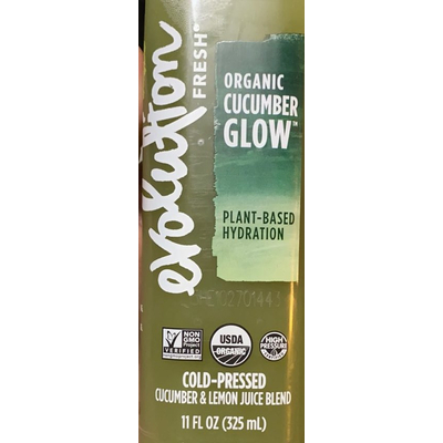 Organic Cucumber Glow Cold-Pressed Cucumber & Lemon Juice Blend