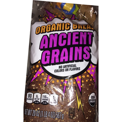 Organic Bread, Ancient Grains