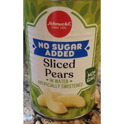 No Sugar Added Sliced Pears