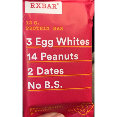 Protein Bar, Peanut Butter & Berries