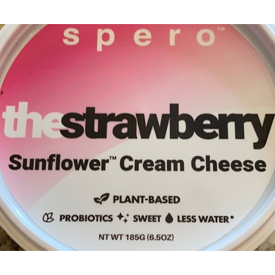 Sunflower Cream Cheese, Strawberry