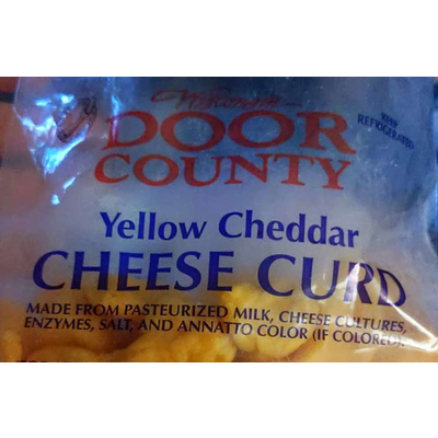 Yellow Cheddar Cheese Curd