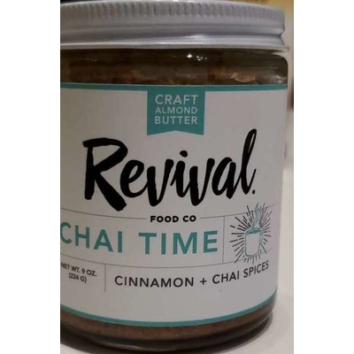 Craft Almond Butter, Cinnamon plus Chai Spices