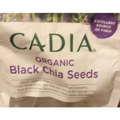Organic Black Chia Seeds