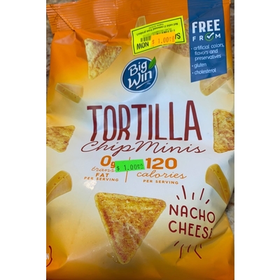 Nacho Cheese Tortilla Chip Minis
